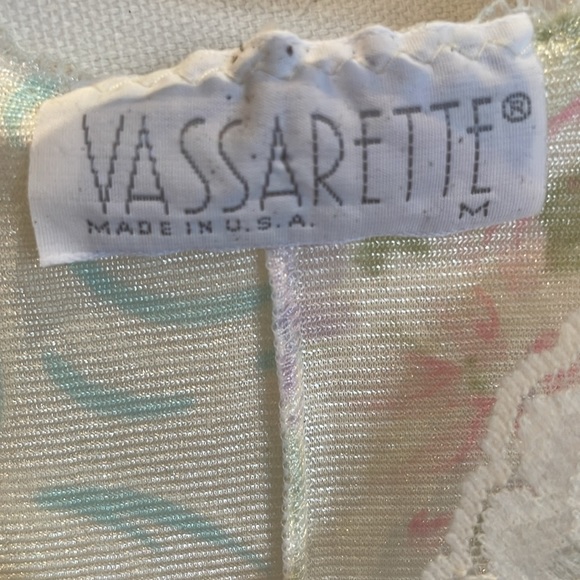 Floral and lace vintage nightgown - Picture 5 of 8